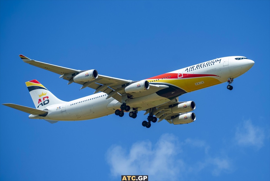 A340-300 Air Belgium OO-ABA