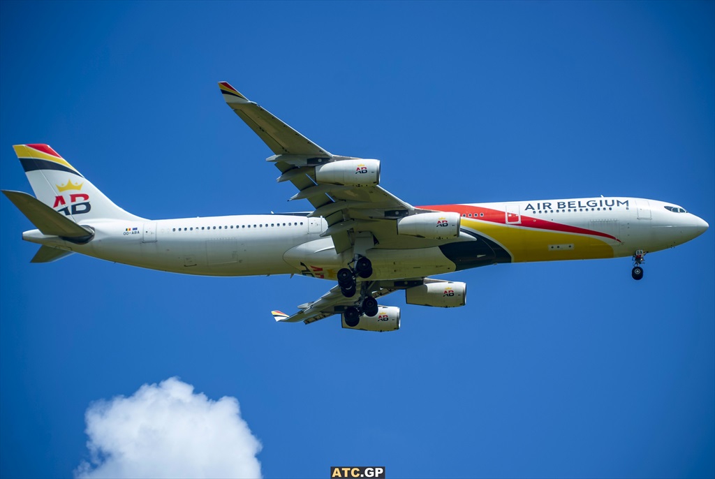 A340-300 Air Belgium OO-ABA